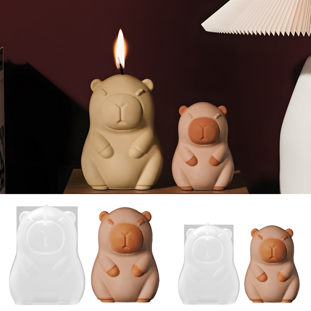 Candle Making Tips - Capivara em pé perfume vela molde