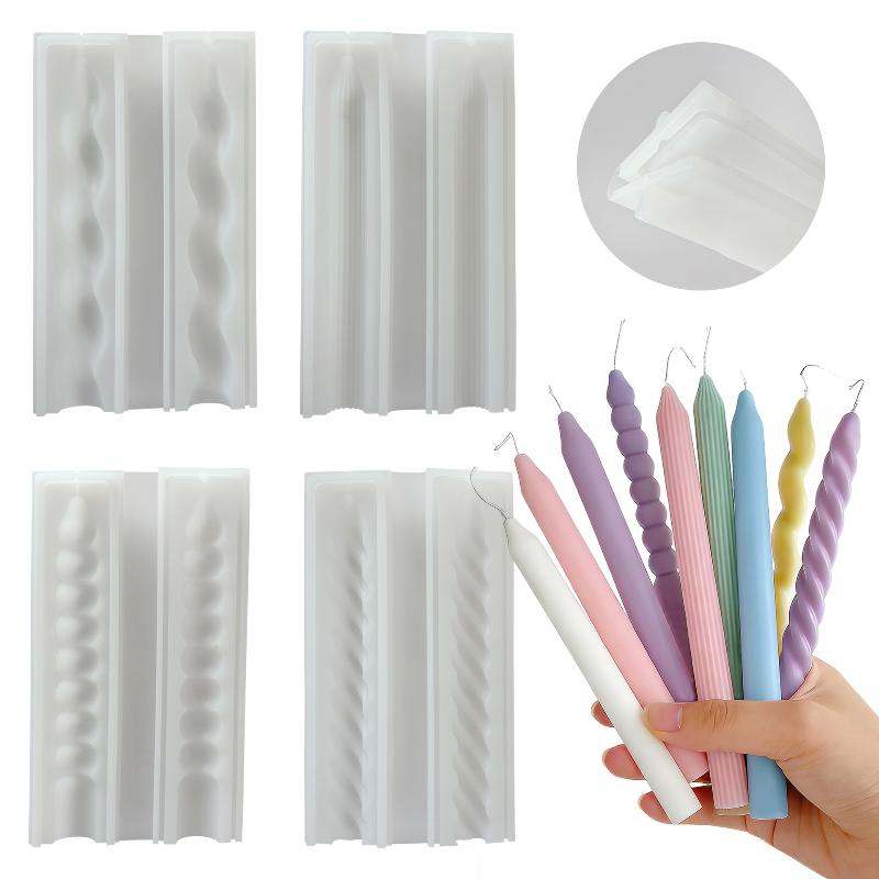 Candle Making Tips - Molde de Silicone Espiral Longo para