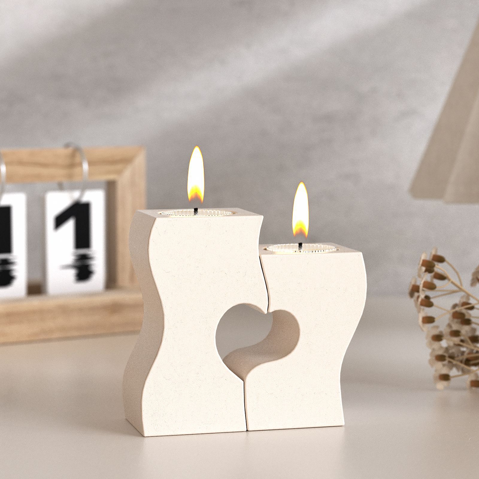 Candle Making Tips - S coração castiçal moldes de silicone