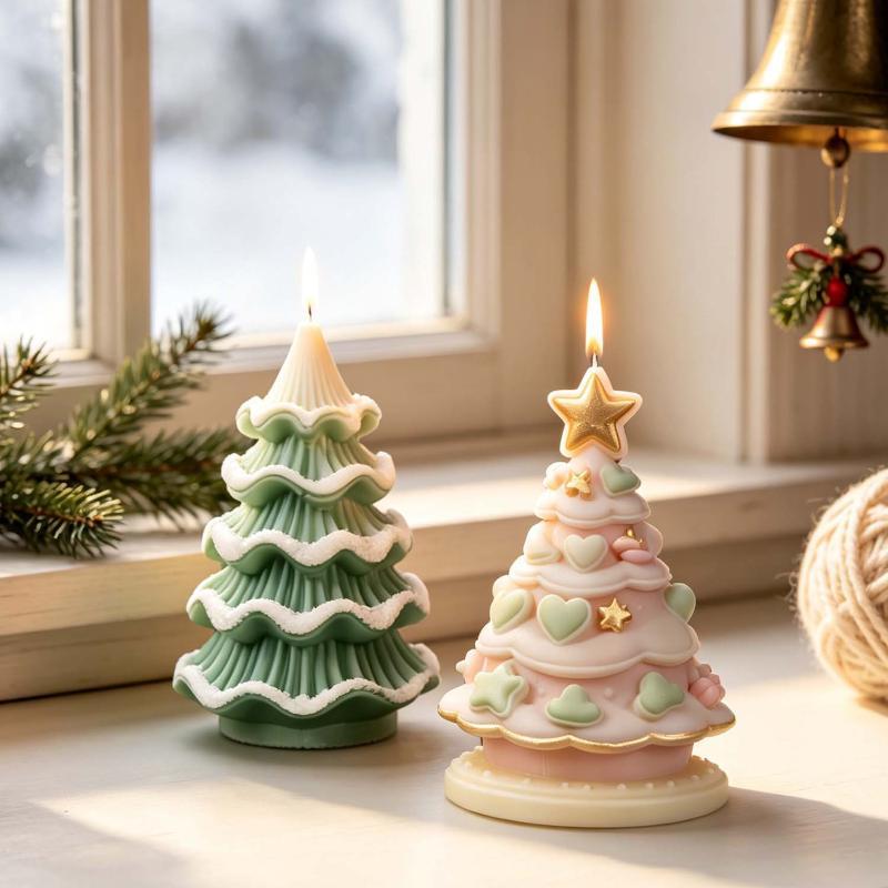 Candle Making Scents - Molde de Silicone para Árvore de