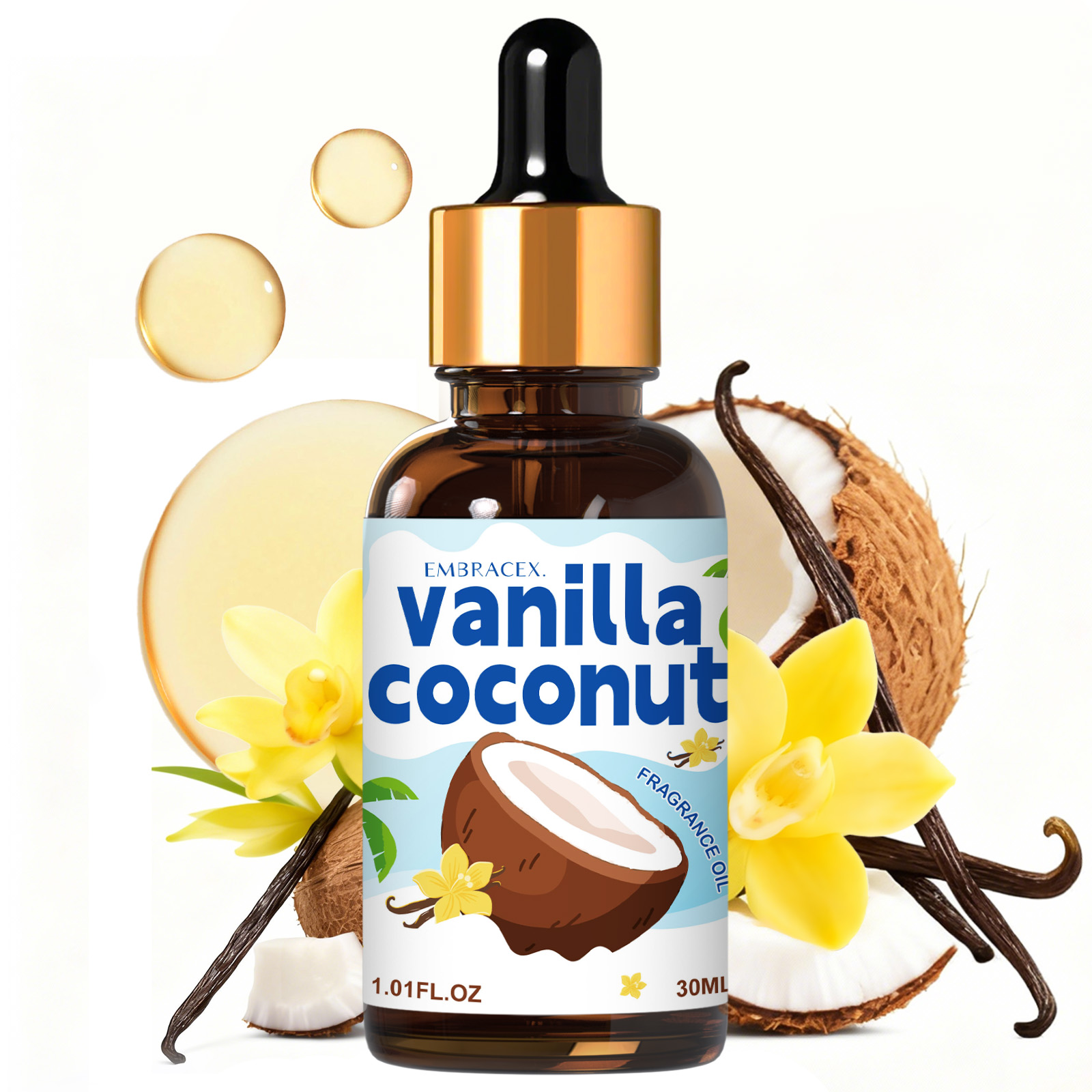 Candle Making Scents - Óleo Essencial de Baunilha e Coco