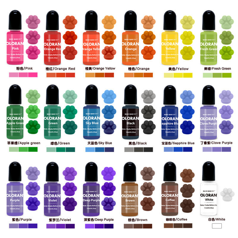 Candle Making Tips - 20 cores vela tintas cera velas