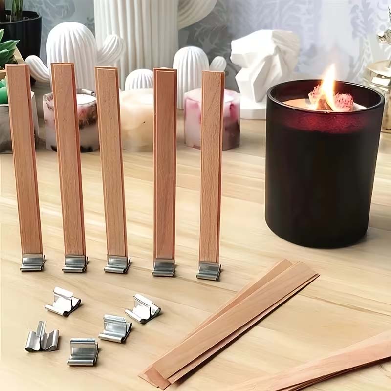 20 peças de mechas de vela de  - Candle Making Wicks avaliação e preço
