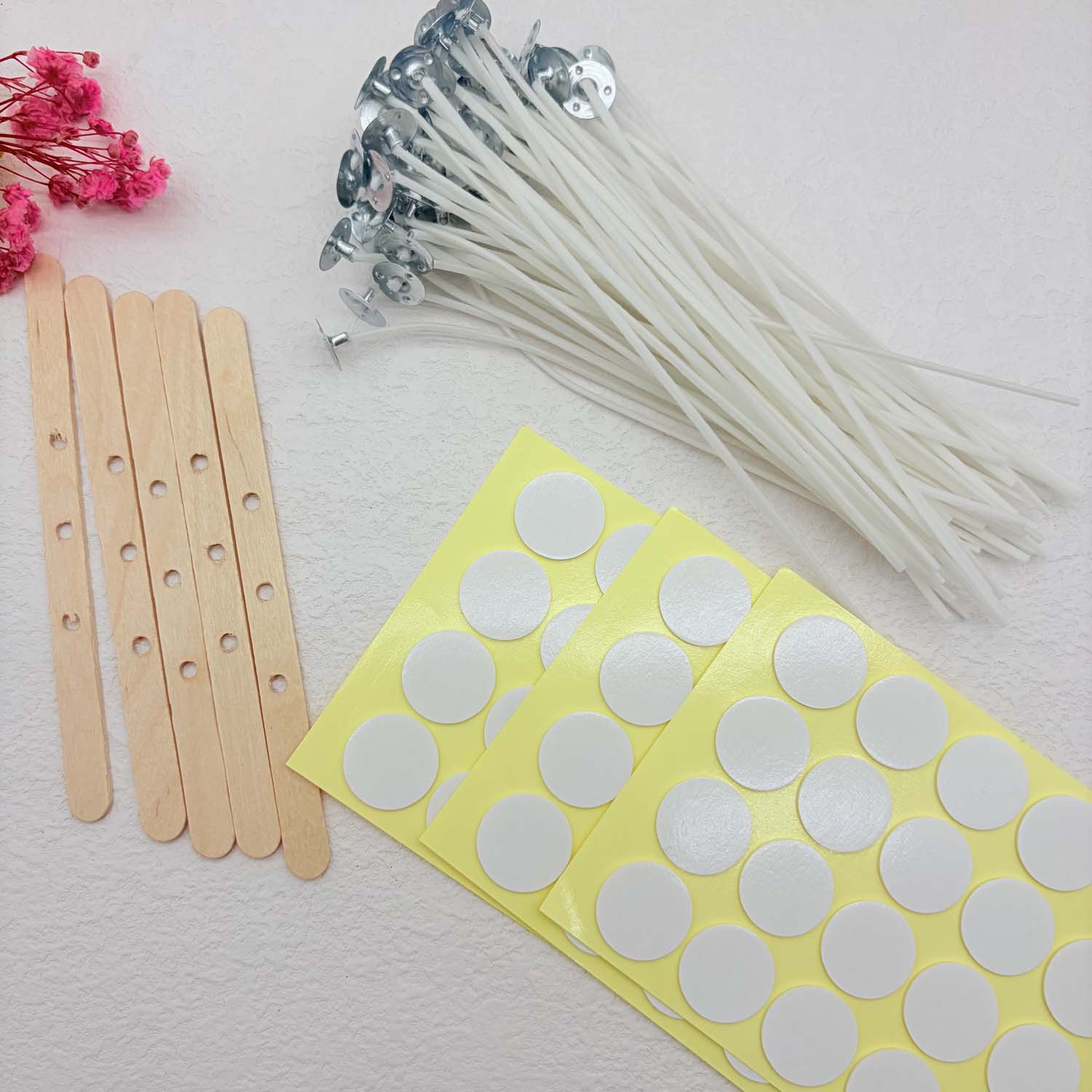 1 CONJUNTO de Kits DIY para Fa - Candle Making Wicks avaliação e preço