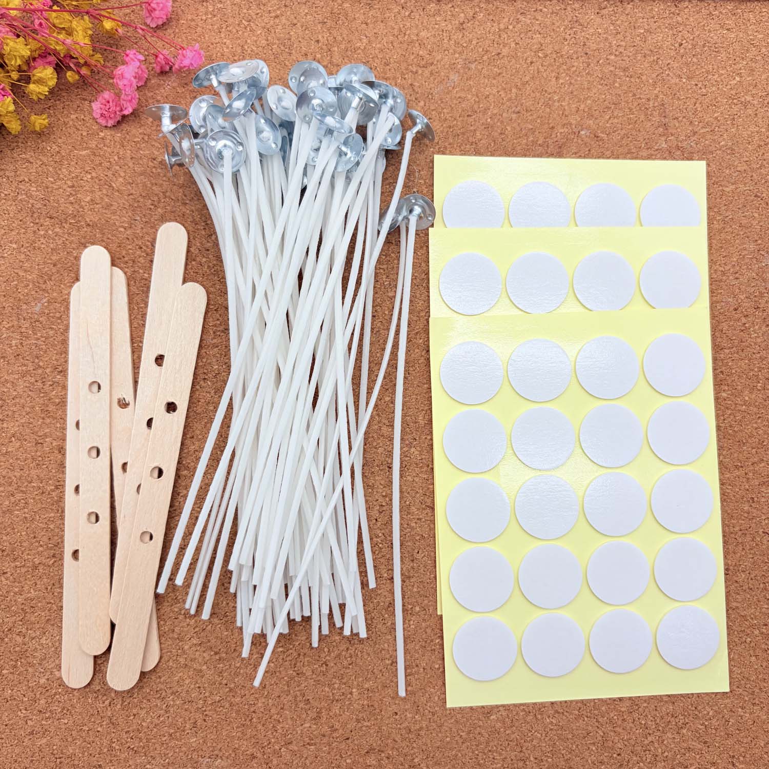 1 CONJUNTO de Kits DIY para Fa - Candle Making Wicks avaliação e preço