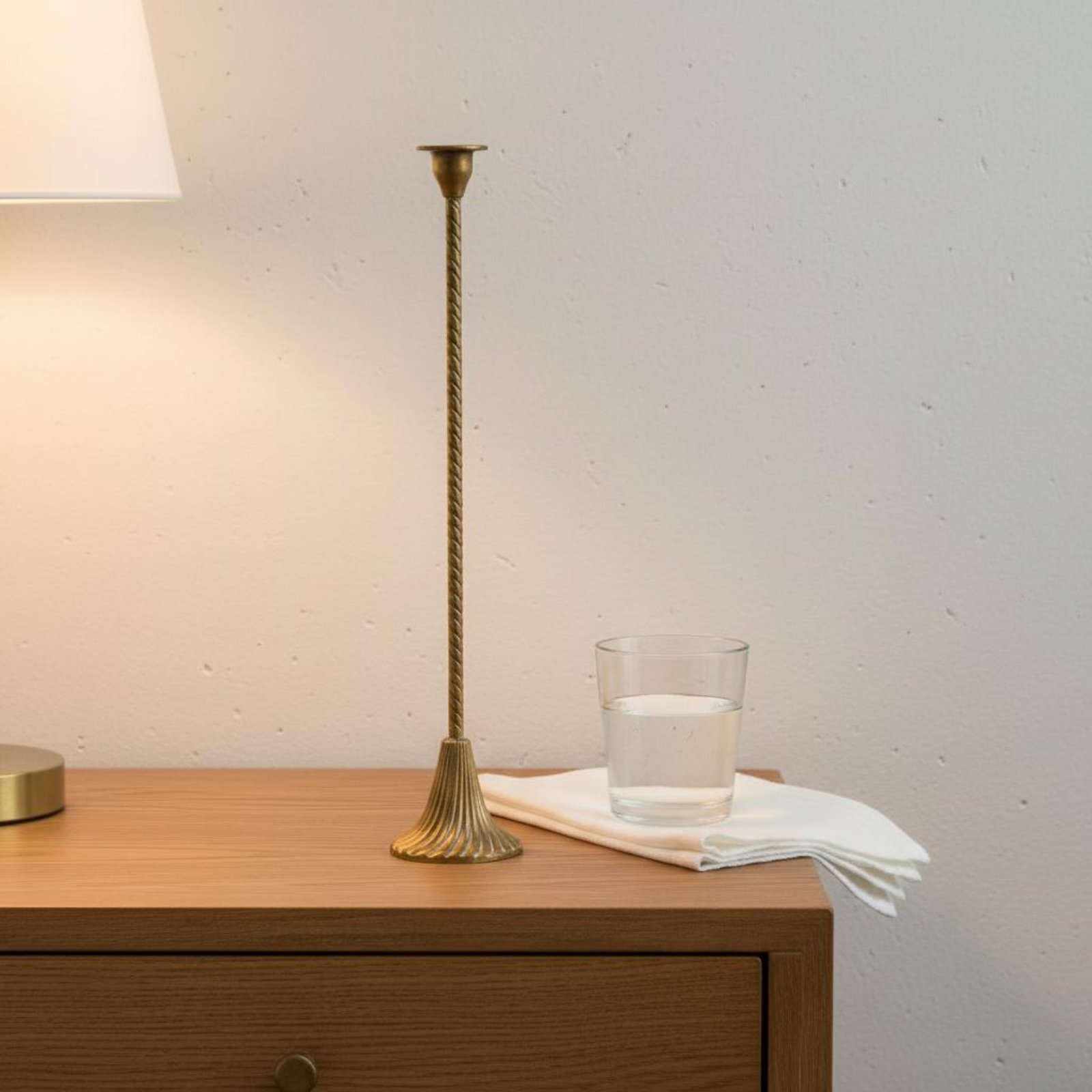 Suporte de Vela Dourado Torcid - Paraffin Candle Wax avaliação e preço