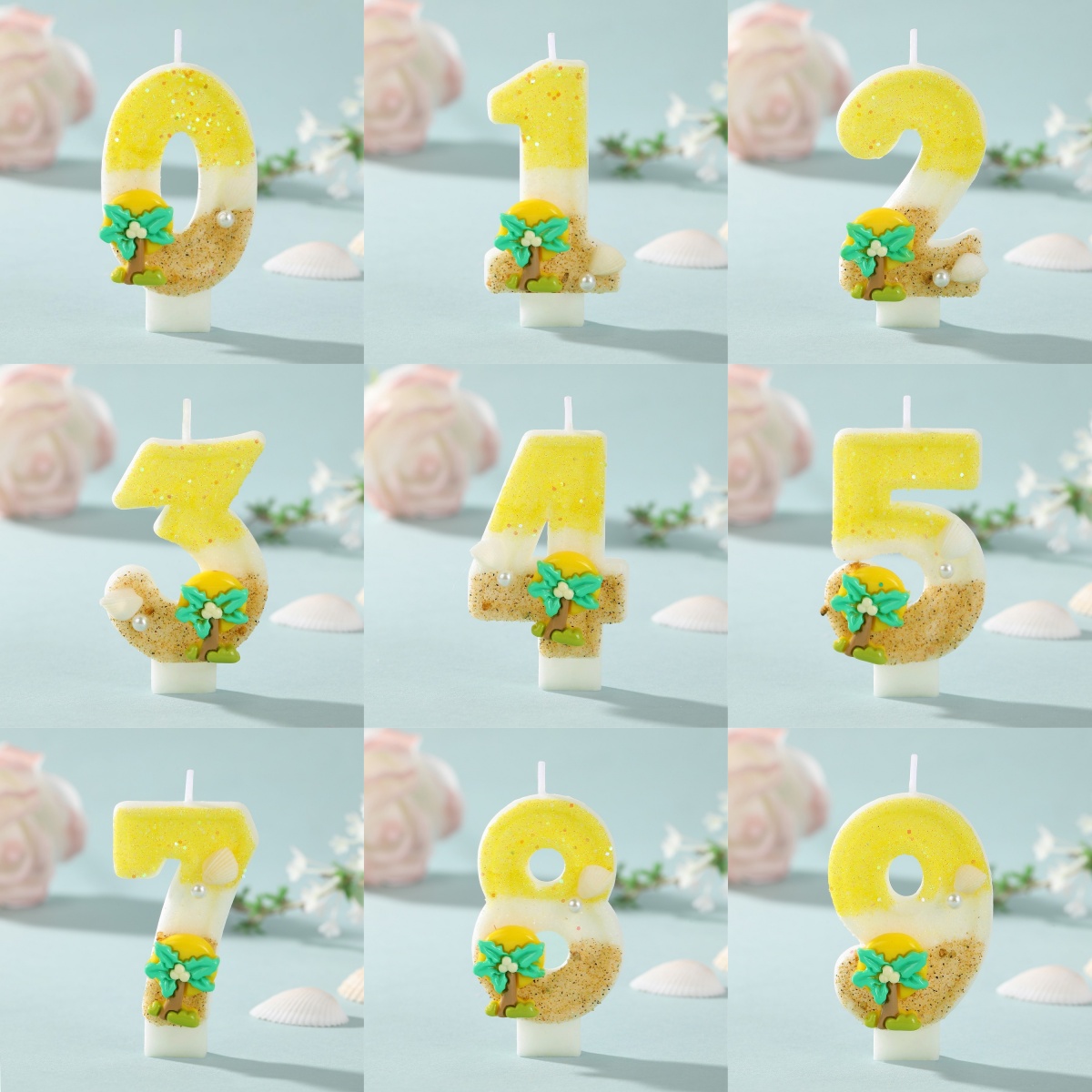 Nova Vela de Aniversário em Fo - Paraffin Candle Wax avaliação e preço