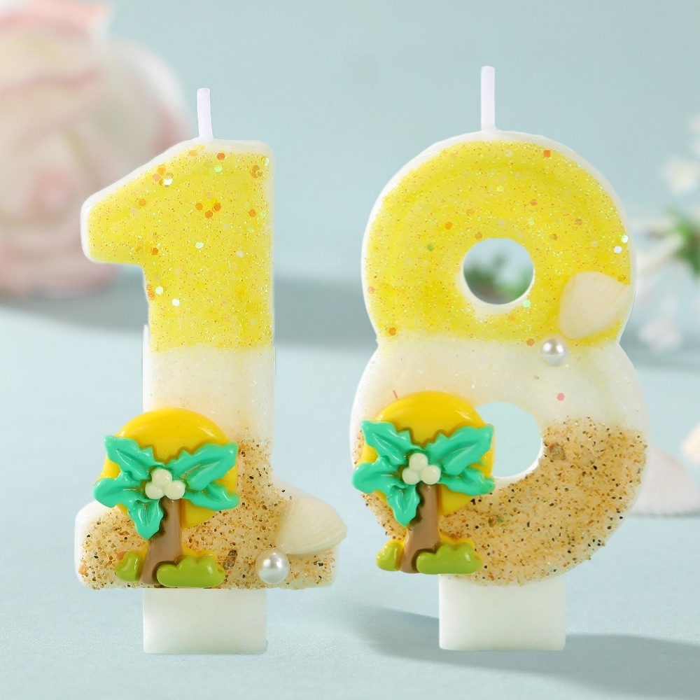 Nova Vela de Aniversário em Fo - Paraffin Candle Wax avaliação e preço