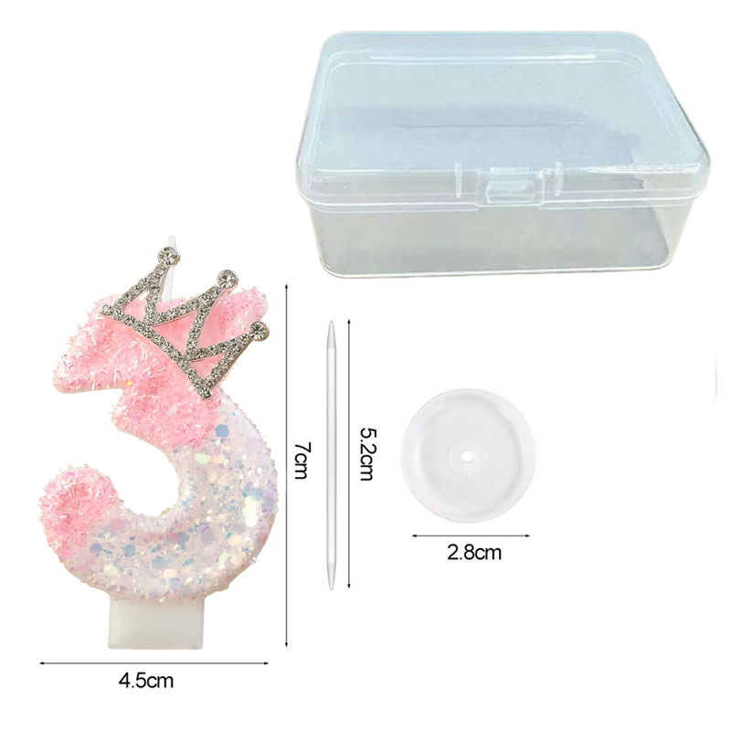 Vela Decorativa de Aniversário - Paraffin Candle Wax avaliação e preço