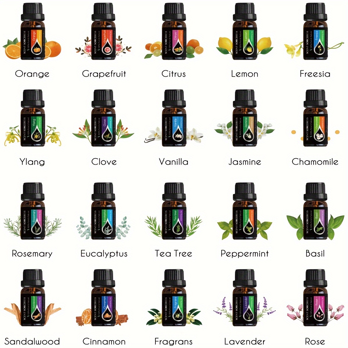 Conjunto de 20 Peças de Óleos  - Candle Making Scents avaliação e preço