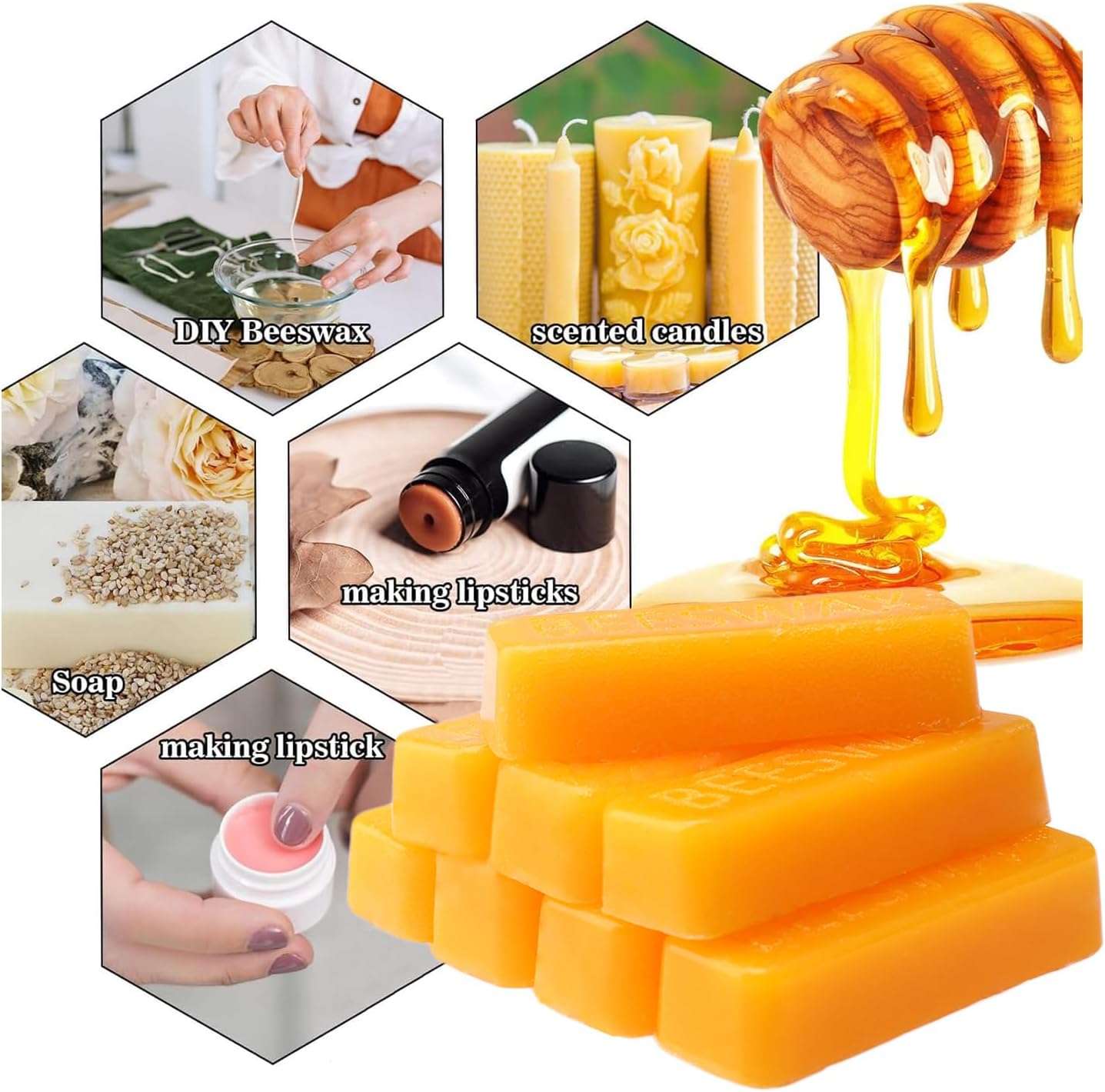 Barra de Cera de Abelha, Bloco - Candle Making Tips avaliação e preço