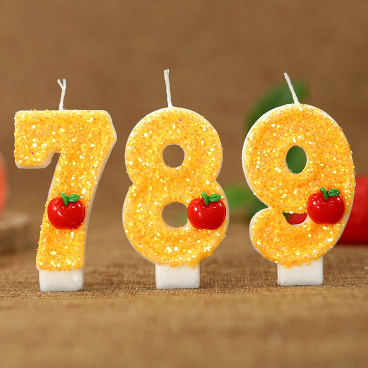 Vela Digital de Aniversário em - Paraffin Candle Wax avaliação e preço