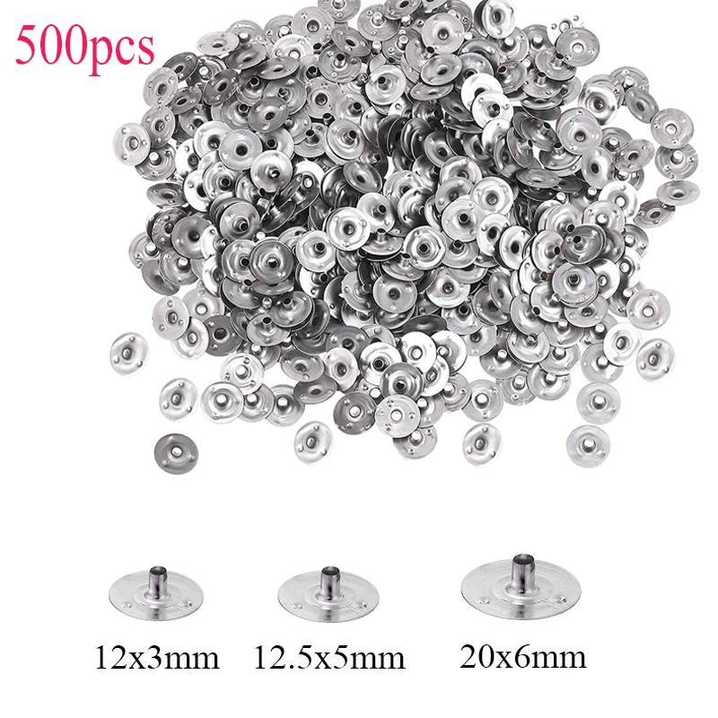 500 peças pavio de vela metal  - Candle Making Wicks avaliação e preço