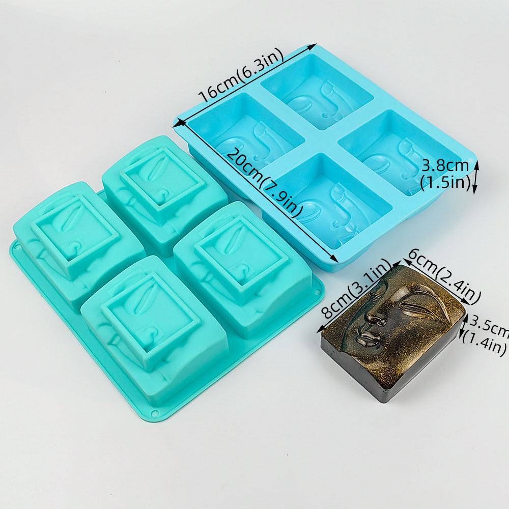 Silicone Buda Retrato Soap Mol - Candle Making Tips avaliação e preço
