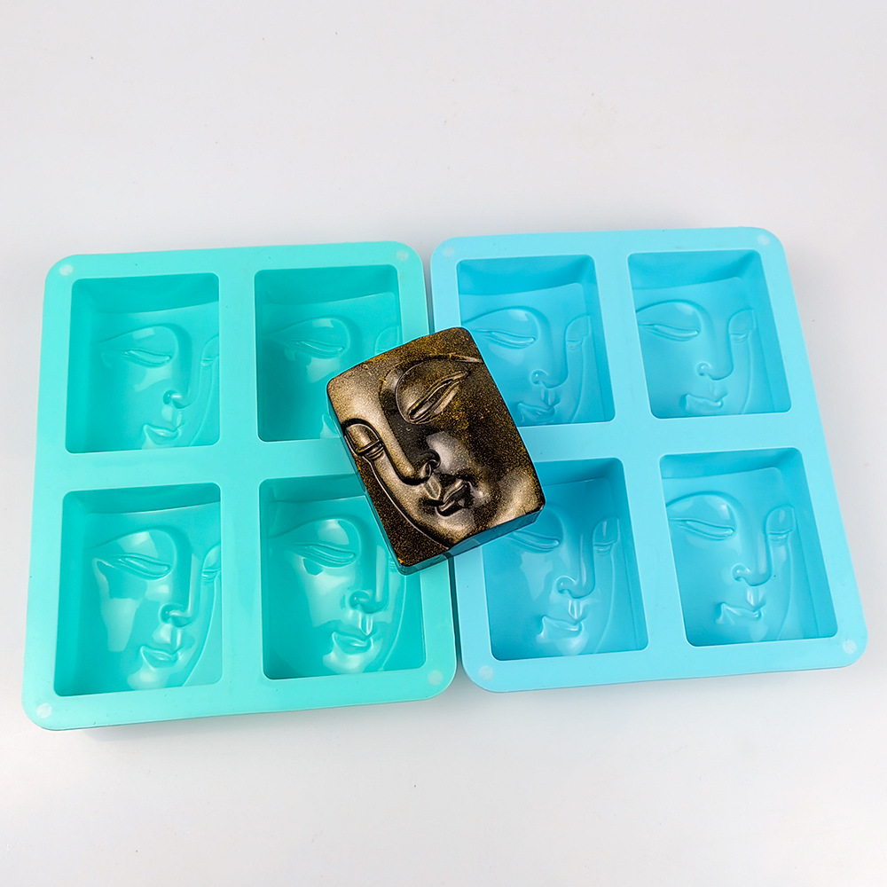 Silicone Buda Retrato Soap Mol - Candle Making Tips avaliação e preço